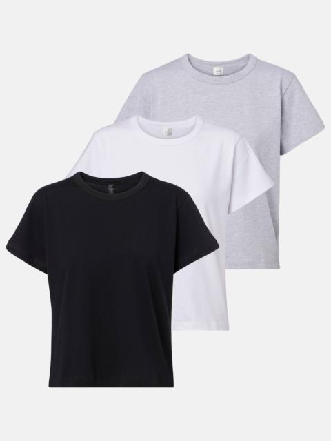Margo set of 3 cotton jersey T-shirts