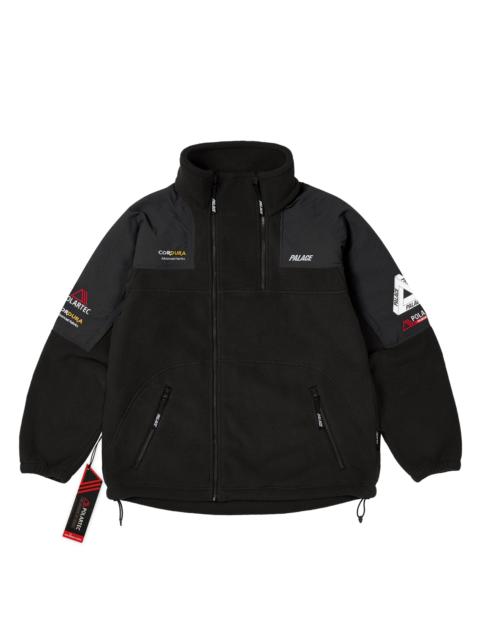 POLARTEC DOUBLE ZIP FUNNEL BLACK