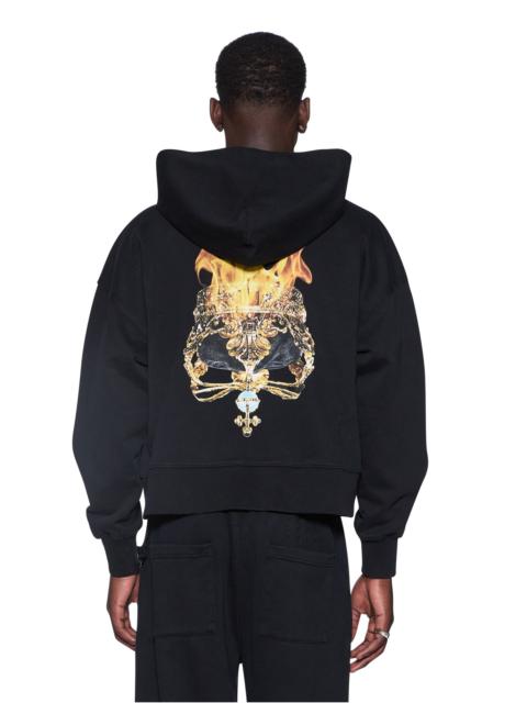 KROWN HALEN ZIP HOODIE BLACK