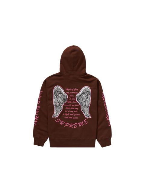Supreme Guardian Hooded Sweatshirt Dark Brown