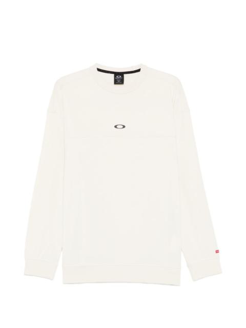 logo-detail crew-neck sweatshirt