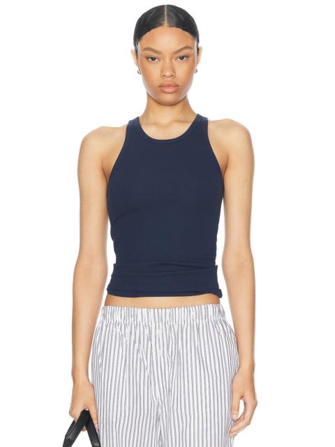 High Neck Fitted Tank Top