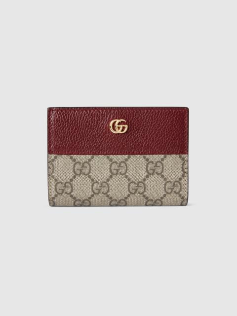 GG Marmont bi-color medium wallet