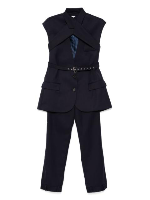 deconstructed tailored trousers