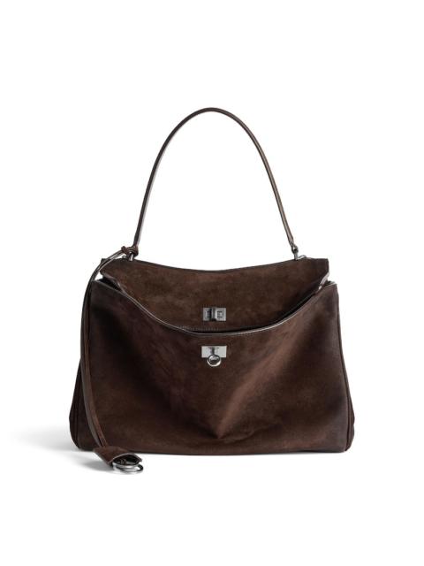 Women's Rodeo Handbag Medium in Light Espresso