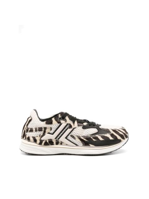 logo-embroidered sneakers