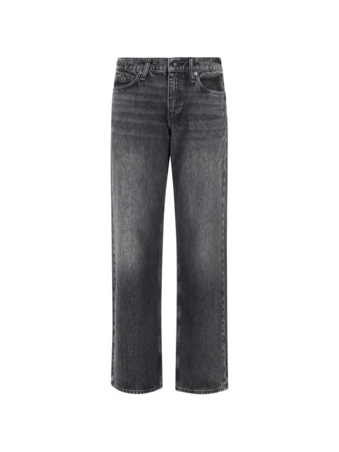 relaxed straight jeans