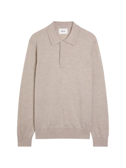 Emerson long-sleeve polo shirt