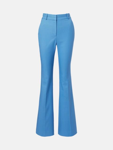 Melvin twill flared pants