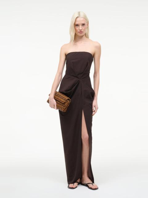 STAUD KARA DRESS EARTH