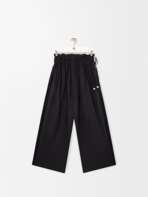 Trousers in lyocell
