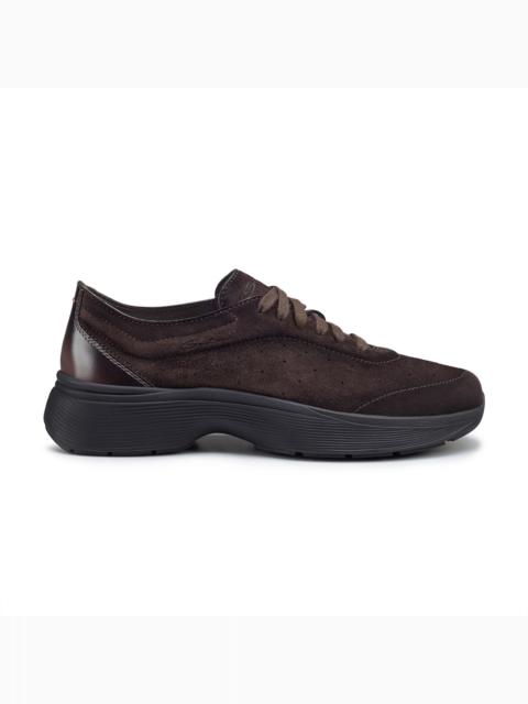 Men's dark brown suede Easy Bounce sneaker