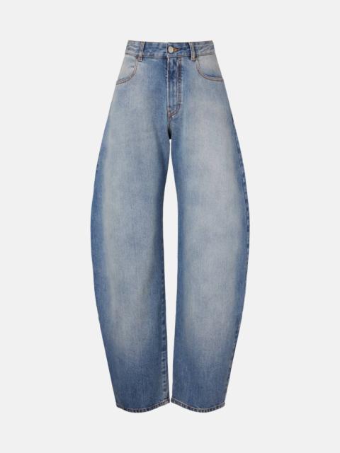 Barrel-leg jeans