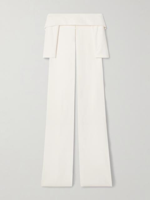 Bellara Off-the-shoulder Crepe Cape