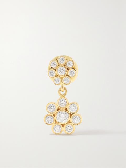 Bellis Deux 18-karat Gold Diamond Single Earring