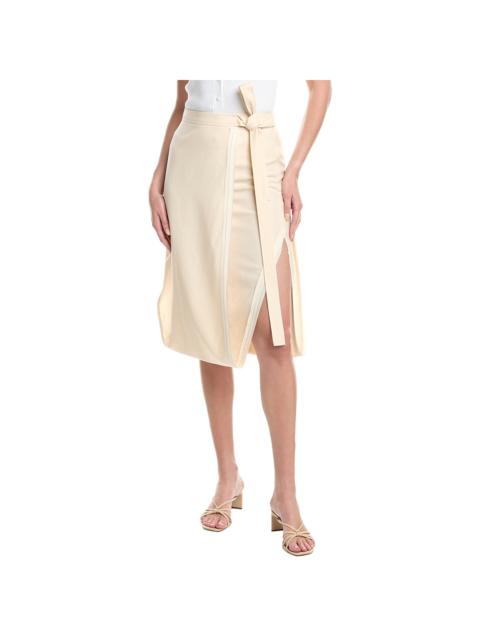 3.1 Phillip Lim Endless Loop Wool-Blend Skirt