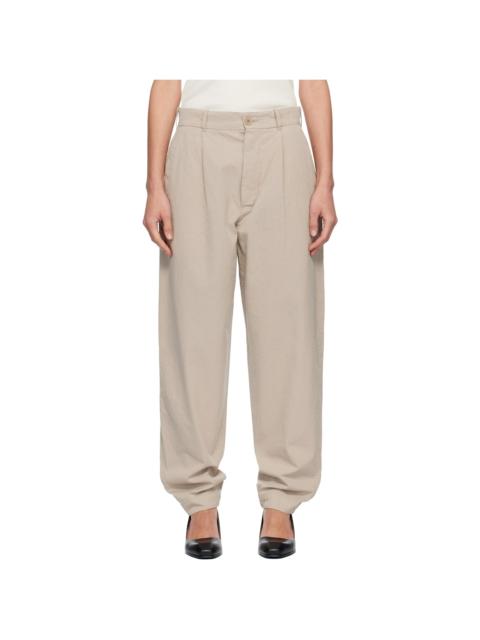 Beige Mili Hiroshi Trousers