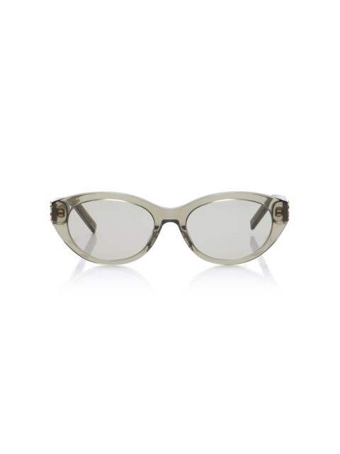 Cat-Eye Acetate Sunglasses grey