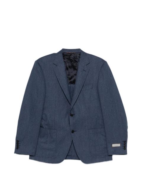 buttoned blazer
