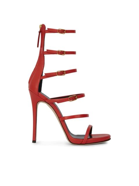 buckle-strap high-heel sandals