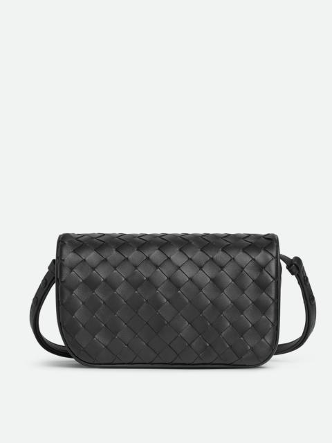 Intrecciato Puff Pouch On Strap