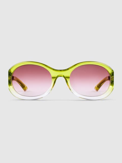 Round frame sunglasses