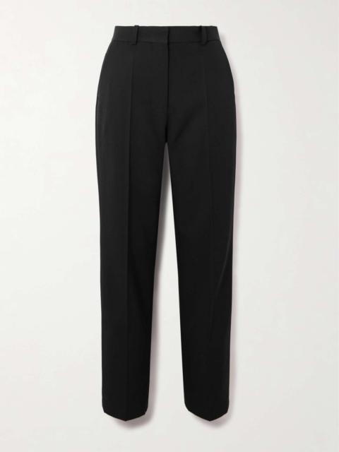 Norma wool-twill straight-leg pants
