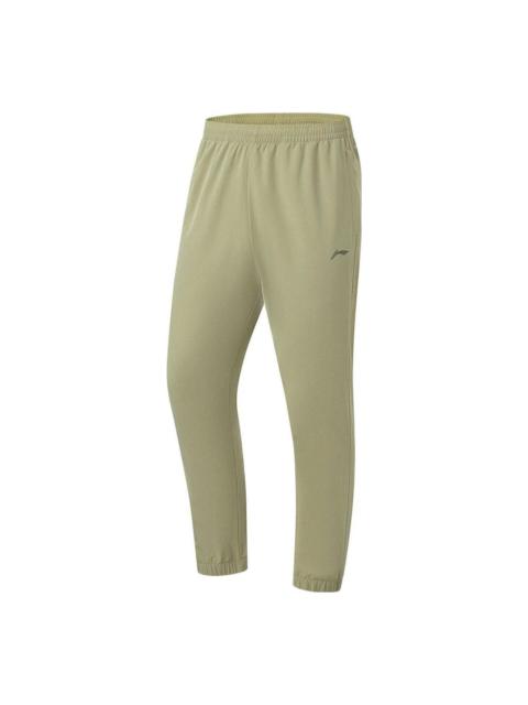 Li-Ning Training Series Sports Pants 'Lime Green' AYKT207-3