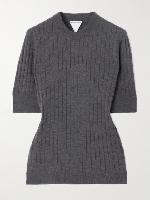 Ribbed Wool T-shirt