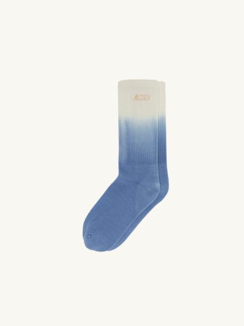 UNISEX TIE-DYE SOCKS WITH EMBROIDERED LOGO