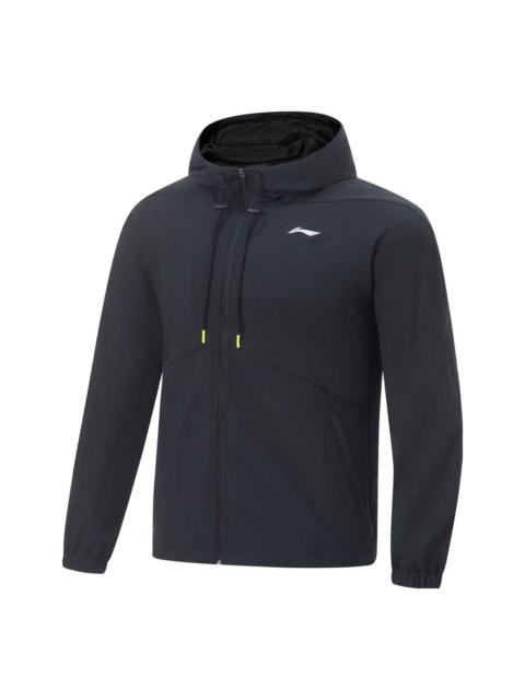 Li-Ning Autumn New Fitness Series Jacket 'Black' AFDT411-1