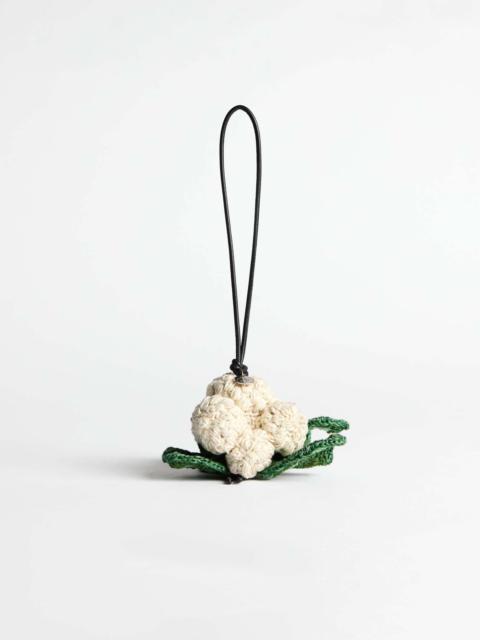 HAND-CROCHETED CAULIFLOWER CHARM