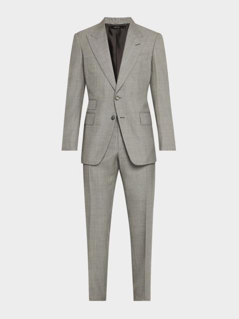 Men's Shelton Sharkskin Slim-Fit Suit