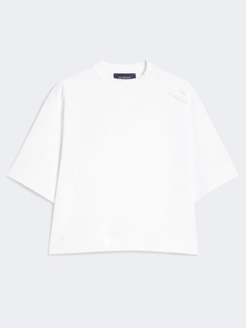 Cotton T-shirt - OPTICAL WHITE