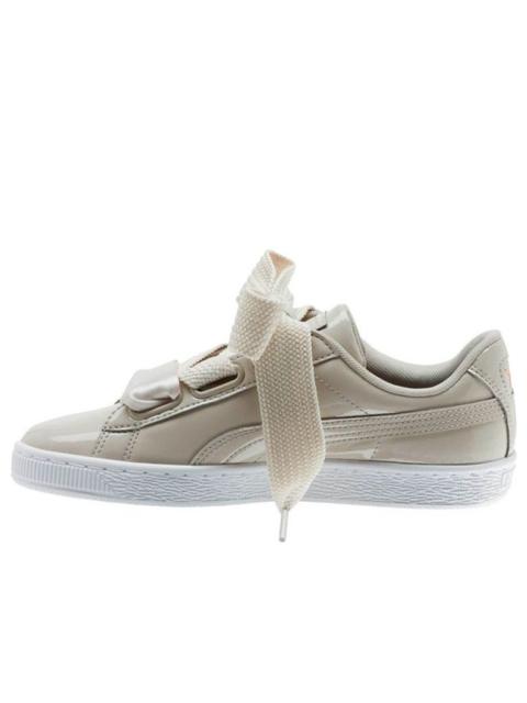 (WMNS) PUMA Basket Heart Patent 'Silver Grey' 363073-22