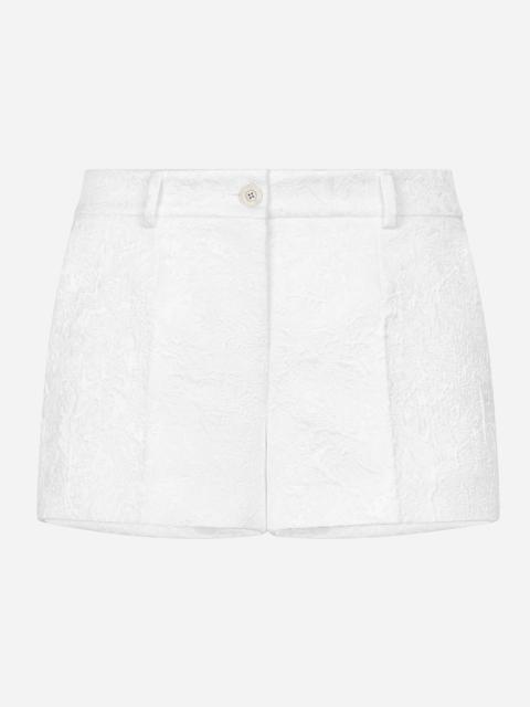 Brocade shorts