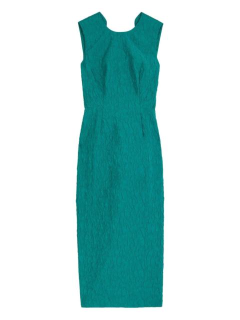 Surah textured midi dress