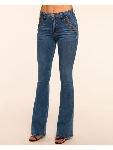 Helena High-Rise Flare Jean
