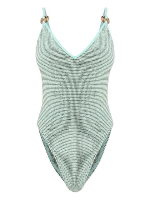 ring strap swimsuit