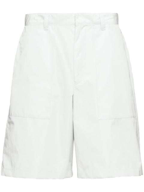 triangle-logo Bermuda shorts