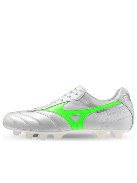 Mizuno Morelia II Made in Japan FG 'Frontier Pack White Green Gecko' P1GA250137