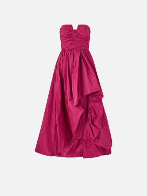 LONG, ELEGANT TAFFETA DRESS