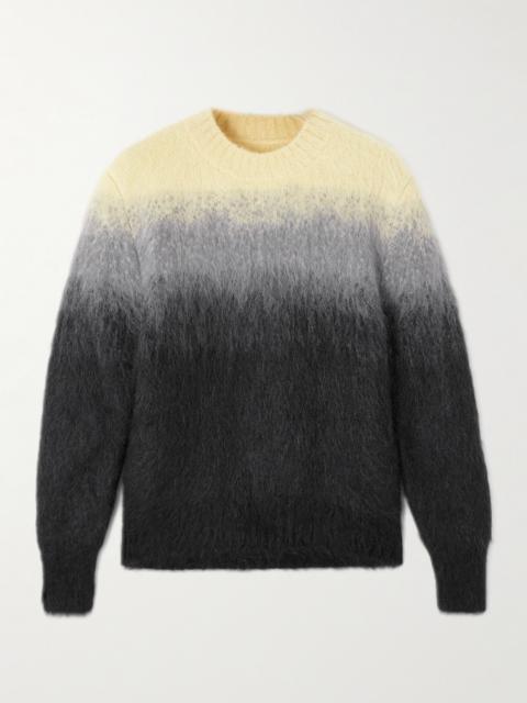Dégradé Mohair-blend Sweater