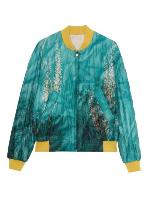 silk bomber jacket