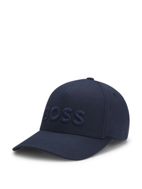 EMBROIDERED-LOGO CAP IN COTTON TWILL
