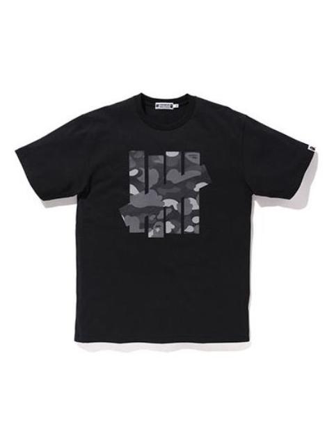 A Bathing Ape x Undefeated 5 Strikes T-Shirt 'Black' BAPE-18FW-002