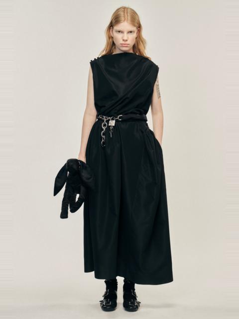 Hip Detail Draped Bind Dress