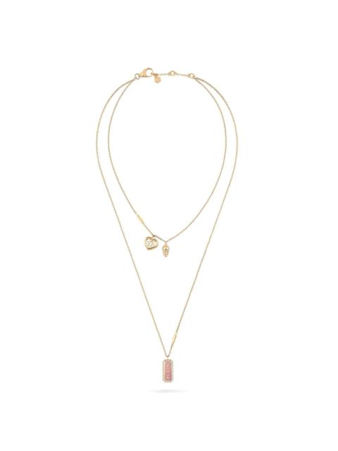 crystal-embellished necklace