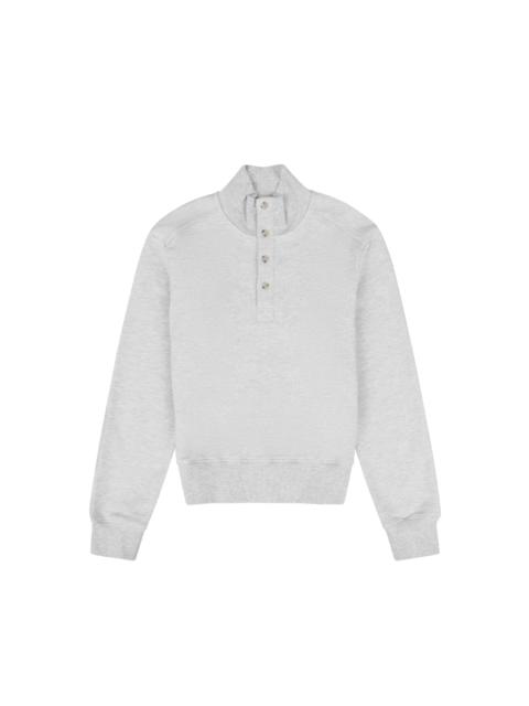 PORT PULLOVER HEATHER GREY