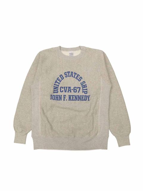 HORIZONTAL KNITTING SWEAT SHIRT - CVA-67 J.F.KENNEDY - BR69645